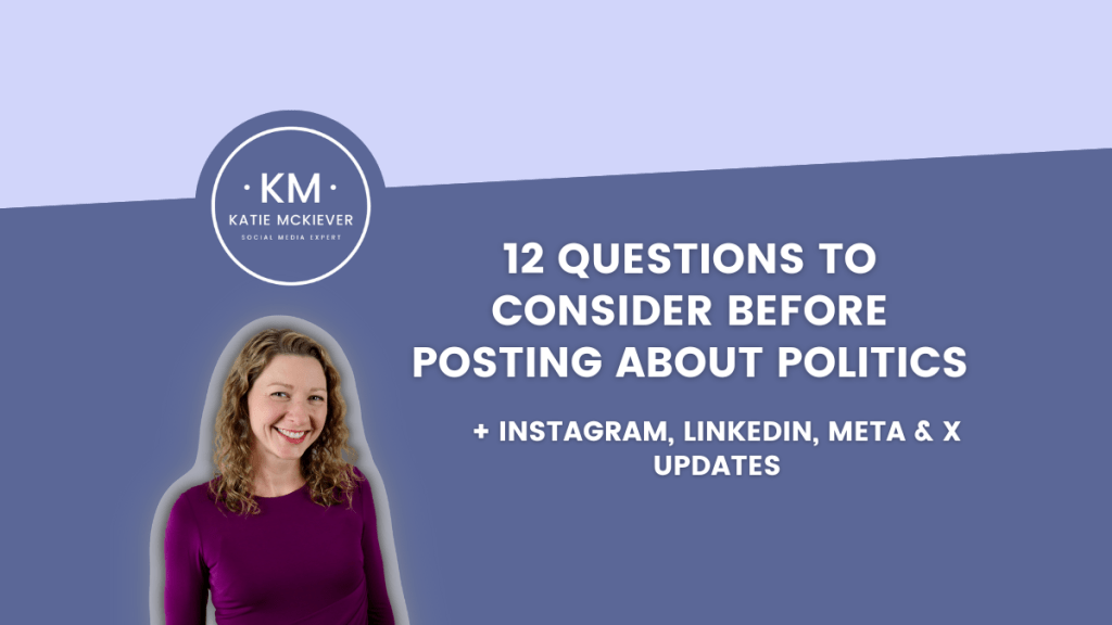 12 questions to consider before posting about&nbsp;politics