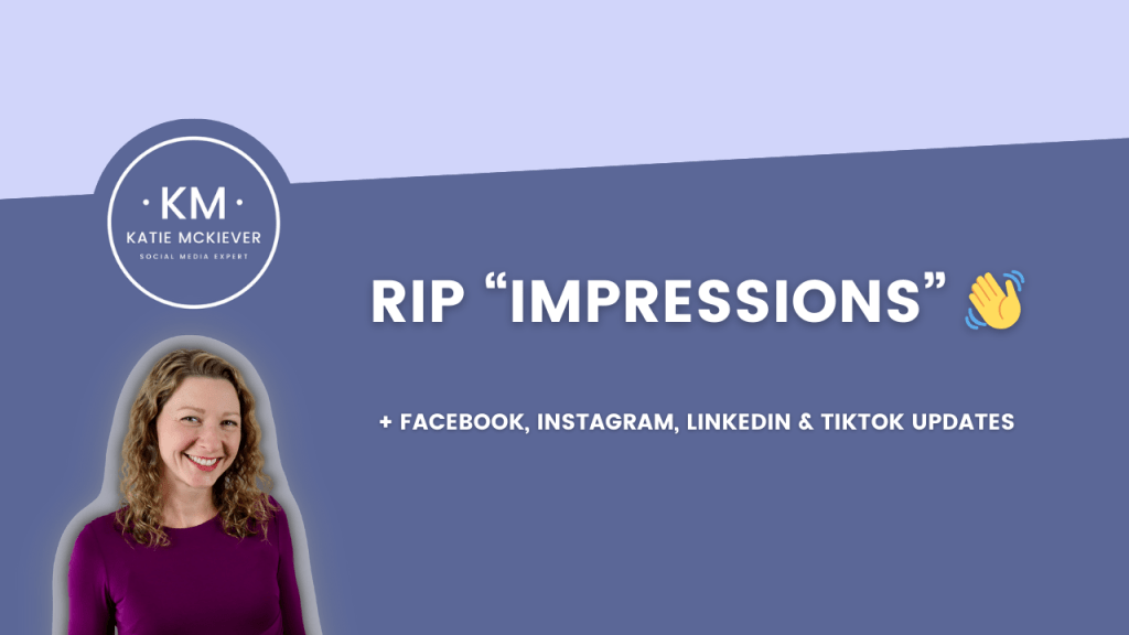 RIP “impressions” 👋