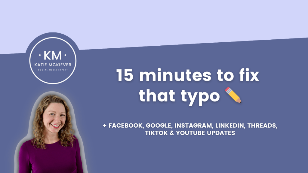 15 minutes to fix that typo&nbsp;✏️